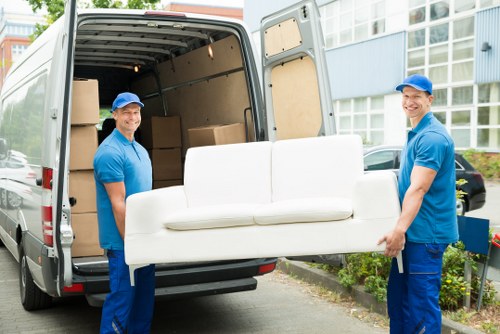 Removal truck ready for hire in Wimbledon